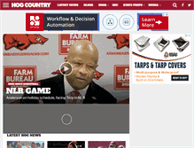 Tablet Screenshot of hogcountryonline.com